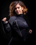 BIOTEX camiseta de manga larga - POWERFLEX LADY WARM - negro
