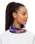 BUFF calentador de cuello - ECOSTRETCH MATTERHORN - púrpura/azul/rojo