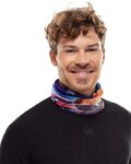 BUFF calentador de cuello - ECOSTRETCH MATTERHORN - púrpura/azul/rojo