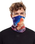 BUFF calentador de cuello - ECOSTRETCH MATTERHORN - púrpura/azul/rojo