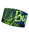 BUFF cinta para la cabeza - COOLNET UV+® WIDE - amarillo/azul