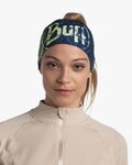 BUFF cinta para la cabeza - COOLNET UV+® WIDE - amarillo/azul
