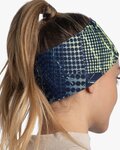 BUFF cinta para la cabeza - COOLNET UV+® WIDE - amarillo/azul