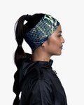 BUFF cinta para la cabeza - COOLNET UV+® WIDE - amarillo/azul