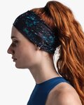 BUFF cinta para la cabeza - COOLNET UV® WIDE - azul claro/negro