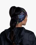 BUFF cinta para la cabeza - COOLNET UV+® WIDE - rosa/negro/amarillo/azul