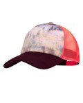 BUFF tapa - TRUCKER DERAMA - granate/naranja