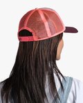 BUFF tapa - TRUCKER DERAMA - granate/naranja