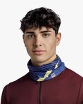 BUFF cinta para la cabeza - UV® UNDERHELMET AKIM - marrón/azul