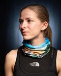 BUFF calentador de cuello - ECOSTRETCH BEAR - verde/azul/naranja