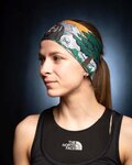 BUFF cinta para la cabeza - COOLNET UV® BEAR - verde/gris/naranja