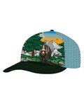 BUFF tapa - TRUCKER BEAR - naranja/negro/verde