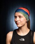 BUFF cinta para la cabeza - COOLNET UV® PANORÁMA - azul/verde/rojo