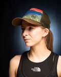BUFF tapa - TRUCKER PANORÁMA - naranja/azul/verde