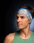 BUFF cinta para la cabeza - COOLNET UV® KRIVÁŇ - gris/azul