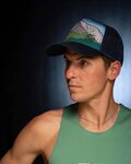BUFF tapa - TRUCKER KRIVÁŇ - gris/verde/azul