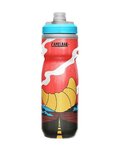 CAMELBAK botella de agua - PODIUM® CHILL™ - amarillo/blanco/rojo/azul