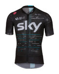CASTELLI jersey de manga corta - TEAM SKY 2017 - negro