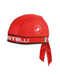 CASTELLI bandana - LIGHT HEAD - rojo