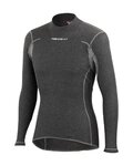 CASTELLI camiseta de manga larga - FLANDERS WARM - gris