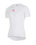 CASTELLI Camiseta de manga corta - PRO ISSUE - blanco