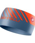 CASTELLI cinta para la cabeza - ARRIVO 3 THERMO - azul/naranja