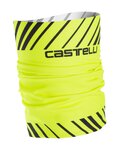 CASTELLI calentador de cuello - ARRIVO 3 THERMO - negro/amarillo