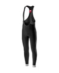CASTELLI pantalones largos con tirantes - TUTTO NANO - negro