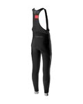 CASTELLI pantalones largos con tirantes - TUTTO NANO - negro