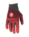 CASTELLI guantes de dedos largos - CW 6.1 CROSS - rojo
