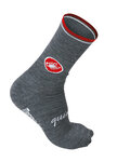 CASTELLI calcetines clásicos - QUINDICI - gris