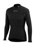 CASTELLI camiseta de manga larga - FLANDERS WARM - negro