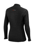 CASTELLI camiseta de manga larga - FLANDERS WARM - negro
