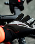 CASTELLI guantes de dedos largos - SPETTACOLO ROS - negro