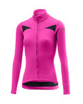 CASTELLI maillot de invierno de manga larga - SINERGIA LADY WINTER - rosa