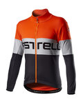 CASTELLI chaqueta aislante - PROLOGO WINTER - naranja/gris