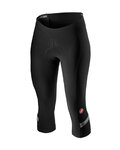 CASTELLI Pantalón 3/4 sin tirantes - VELOCISSIMA 2 LADY - negro