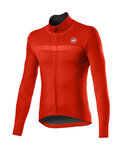 CASTELLI chaqueta cortaviento - GOCCIA - rojo