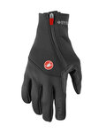 CASTELLI guantes de dedos largos - MORTIROLO WINTER - negro