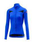 CASTELLI maillot de invierno de manga larga - SINERGIA LADY WINTER - azul