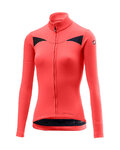 CASTELLI maillot de invierno de manga larga - SINERGIA LADY WINTER - rosa