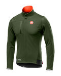 CASTELLI chaqueta aislante - DOUBLE ESPRESSO - verde