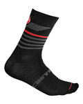 CASTELLI calcetines clásicos - LANCIO 15 - negro