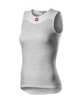 CASTELLI camiseta sin mangas - PRO ISSUE 2 LADY - blanco