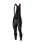 CASTELLI pantalones largos con tirantes - SORPASSO ROS - negro