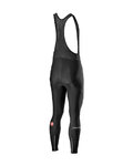 CASTELLI pantalones largos con tirantes - ENTRATA - negro