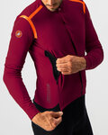 CASTELLI chaqueta aislante - PERFETTO ROS CONVERT - rojo