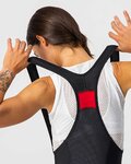 CASTELLI pantalones largos con tirantes - VELOCISSIMA LADY WNT - negro
