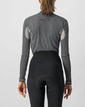 CASTELLI camiseta de manga larga - FLANDERS 2 WARM LADY - gris