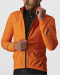 CASTELLI impermeable - EMERGENCY RAIN 2 - naranja